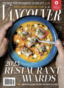 Vancouver Magazine May-June 2023 cover