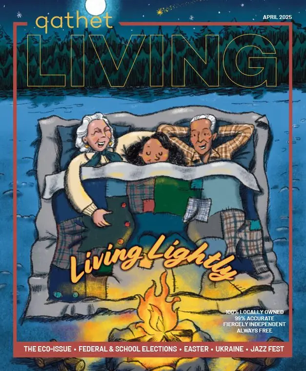 qathet Living April 2025 cover