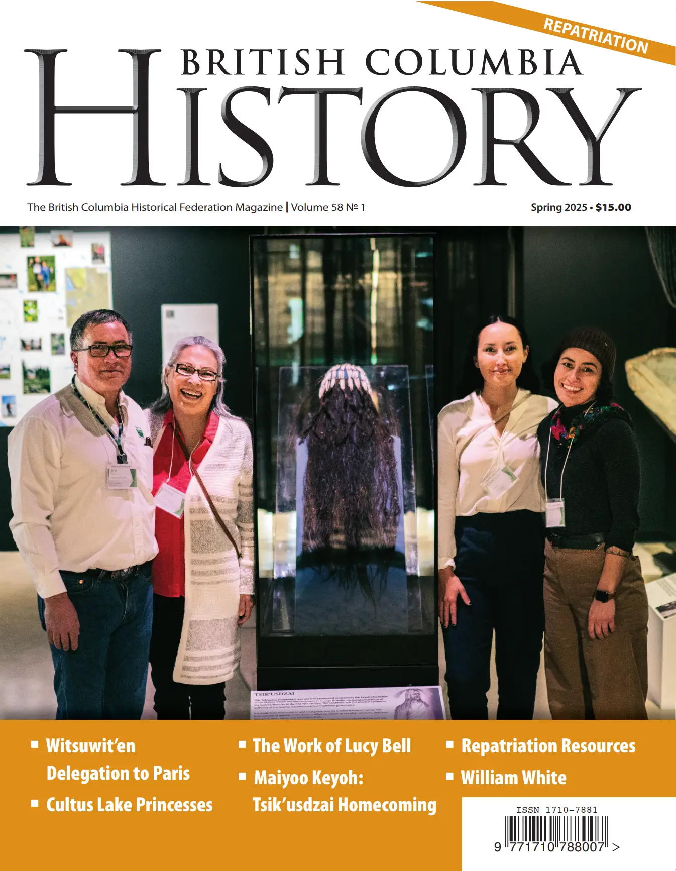 BC History 58.1 spring 2025 cover