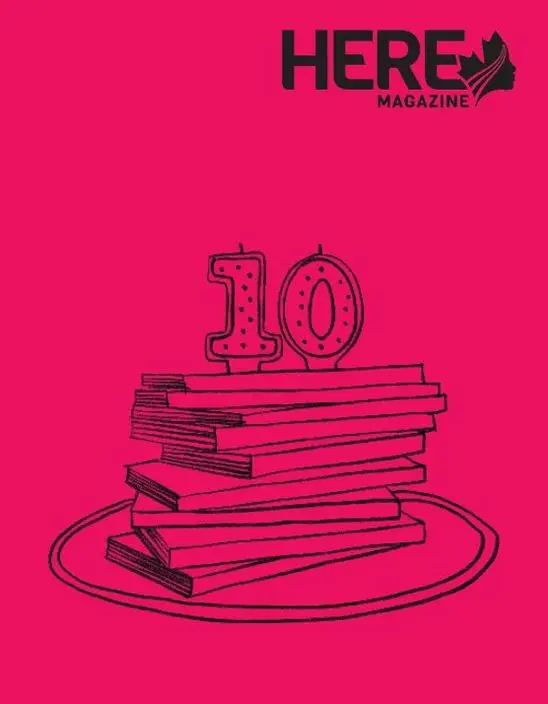 HERE 10th Anniversary cover 2023