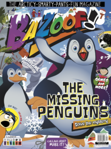 BAZOOF 77 Cover: The Missing Penguins