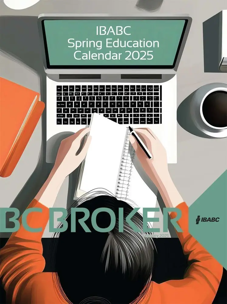 BC Broker Feb 2025 cover IBABC