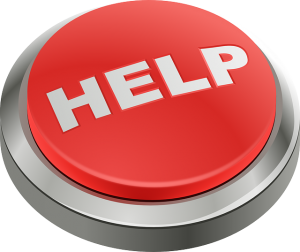 Red Help Button