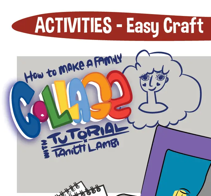 How to Make a Family Collage Tutorial with Tanith Lamb