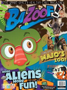 BAZOOF Issue 79 cover: More Aliens, More Fun!