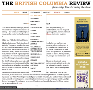 The British Columbia Review 2023 Jan 5 screenshot