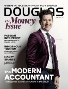 Douglas Feb-March 2024 cover - The Modern Accountant.