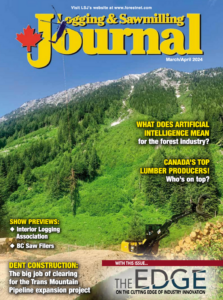 Logging and Sawmilling Journal - March/April 2024 cover