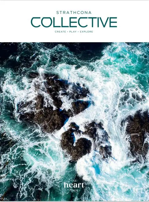 Strathcona Collective cover: The Heart Issue, by ROAM Media Inc.