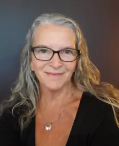 Colour portrait of Sandra Murphy, Director of Communications, Principl(ed)