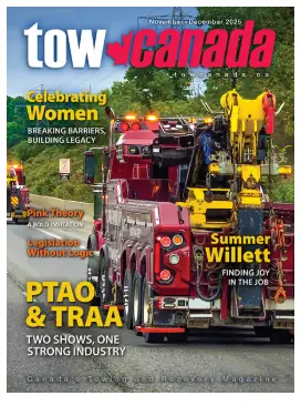 Tow Canada November-December 2025 cover