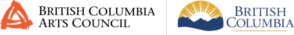 British Columbia Arts Council | Province of British Columbia [with logos]