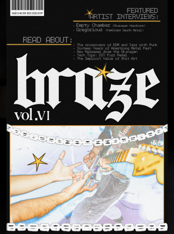 Braze Magazine Vol 6 May 2026 cover by Zoe Trottman