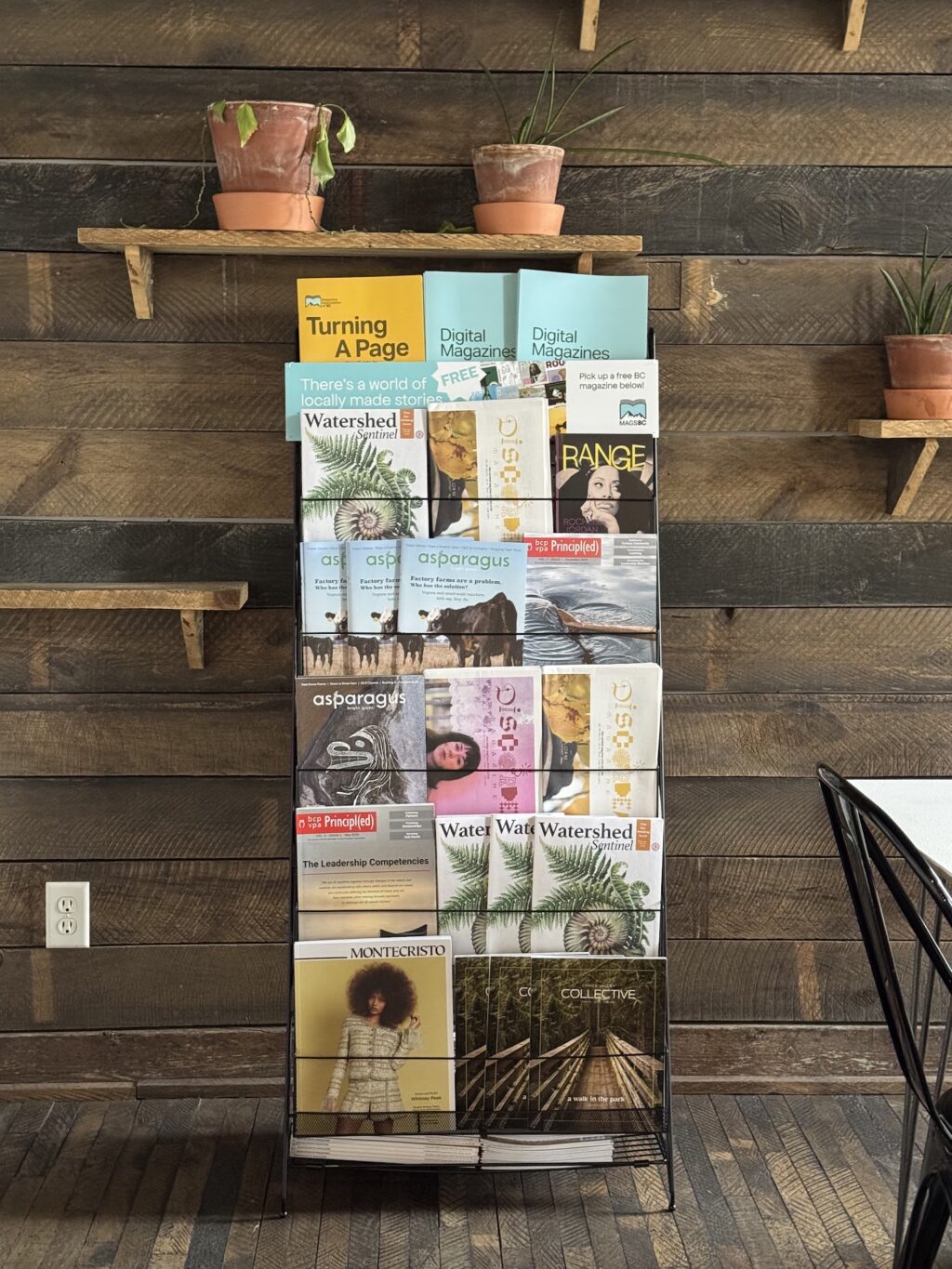 Kafka's Coffee free newsstand